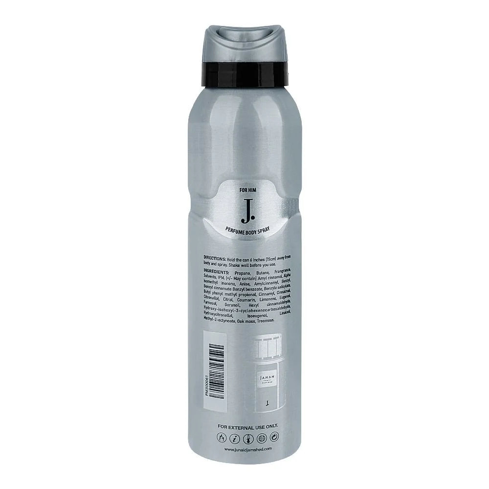 J. Janan Platinum Perfume Body Spray-150Ml