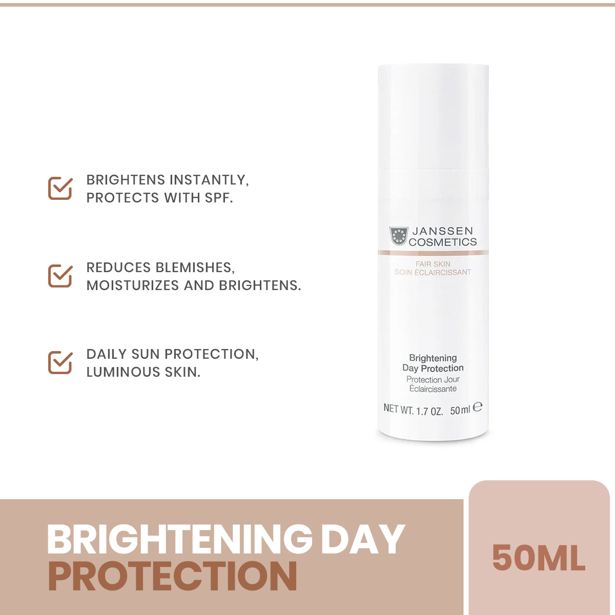 Janssen - Brightening Day Protection 50ml