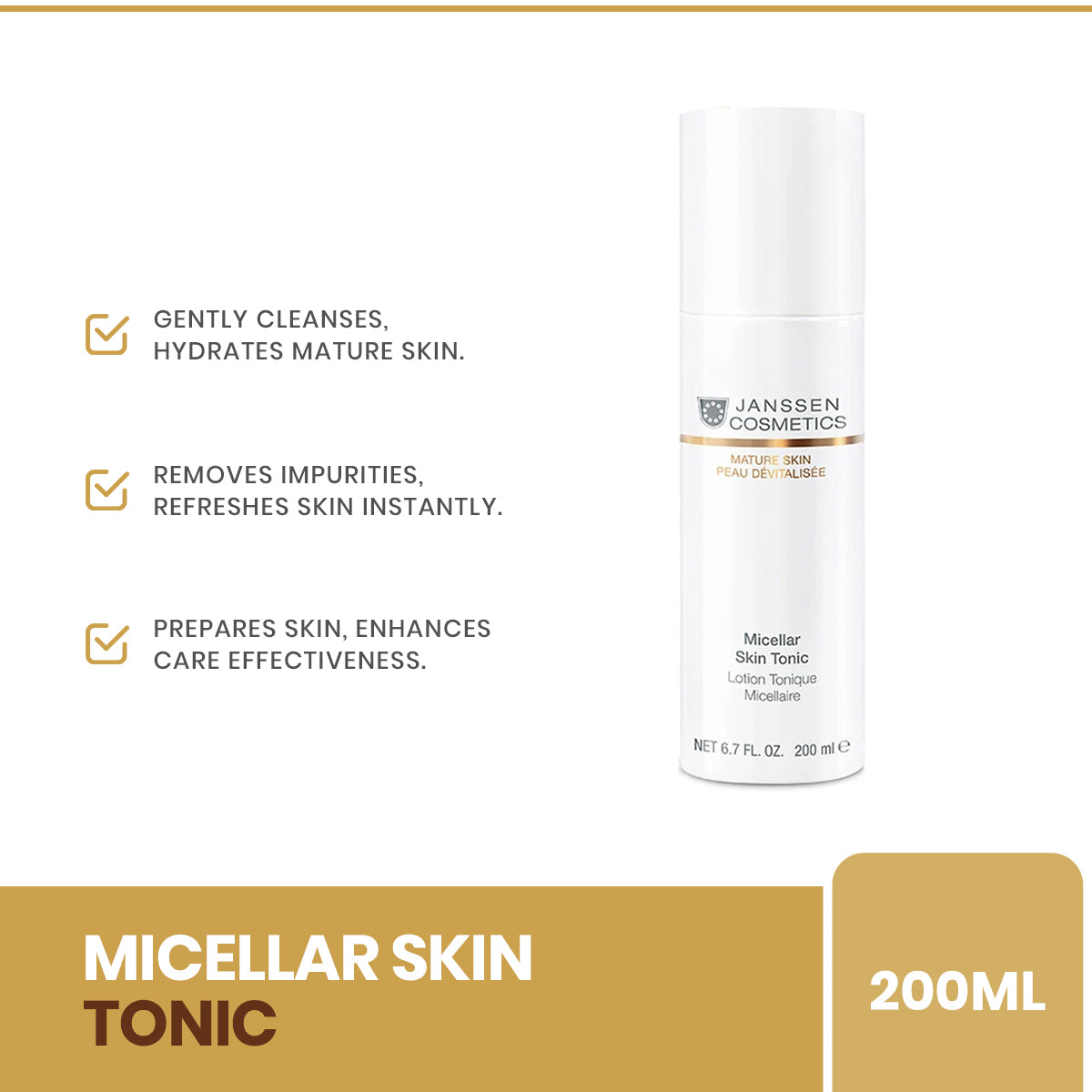 Janssen - Micellar skin tonic 200ml