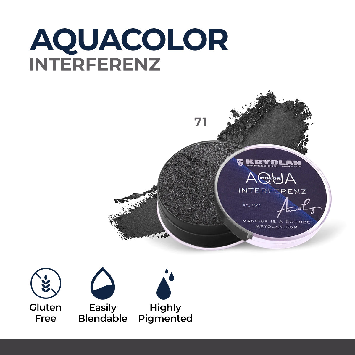 Kryolan - Aquacolor Interferenz - 071