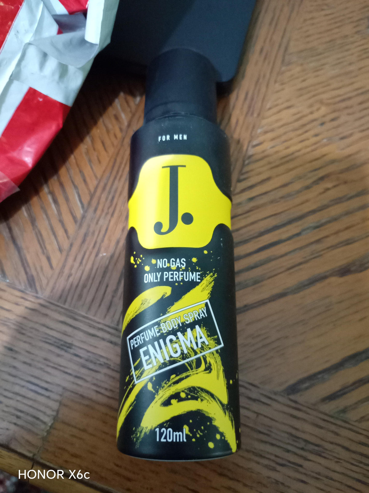 J. No Gas Perfume Body Spray – Enigma – 120ml