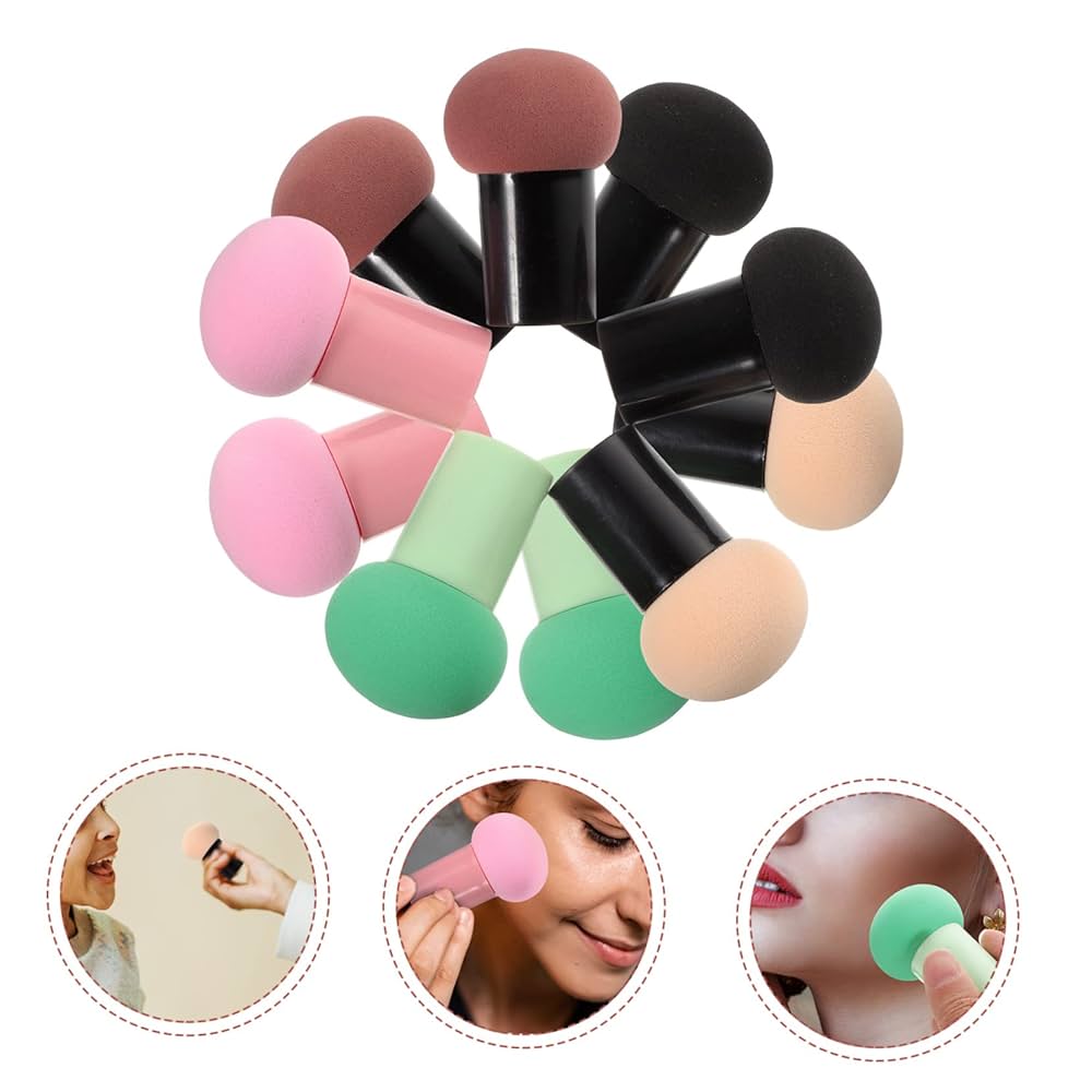 Miss Rose 1 Pcs Makeup Sponge Bland Stem Mushroom Sponge Beauty Blender-YH668