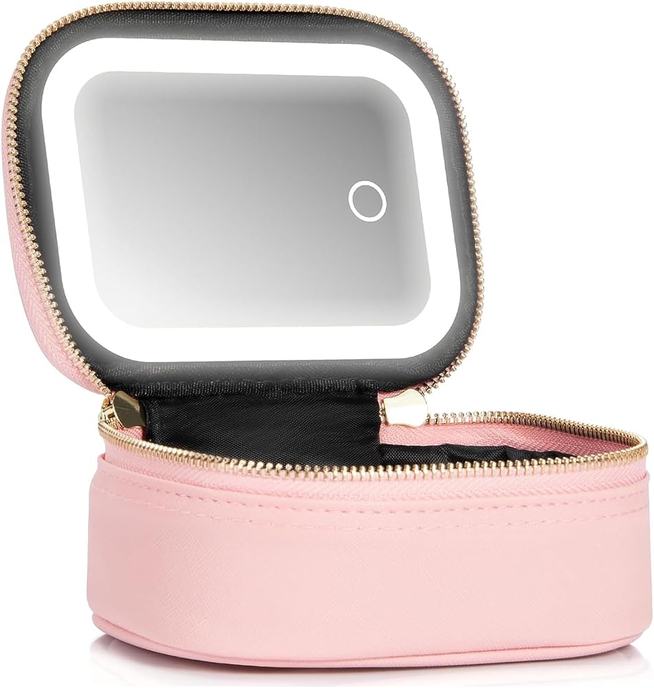 Mini Led Makeup Bag