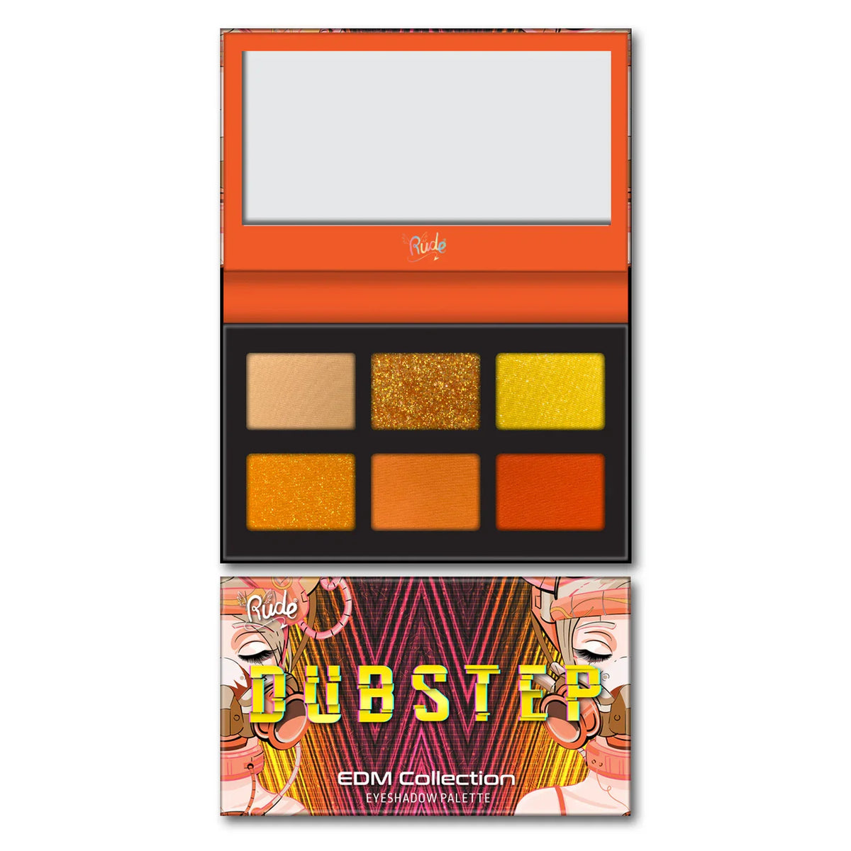 Rude Cosmetics EDM Collection Palette Dubstep 6gm