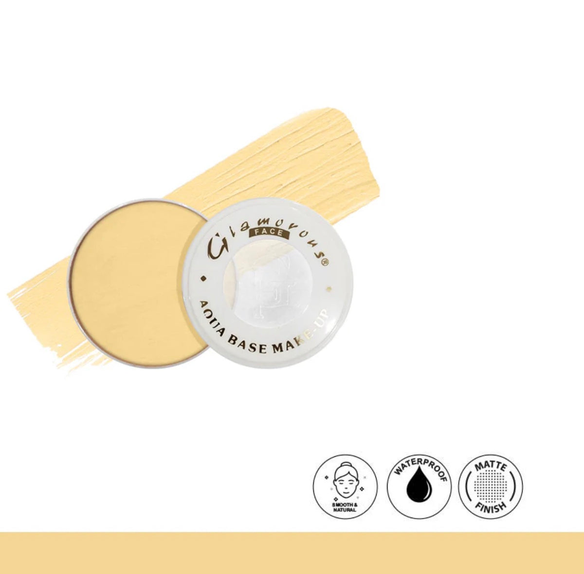 Glamorous Face Aqua White Base