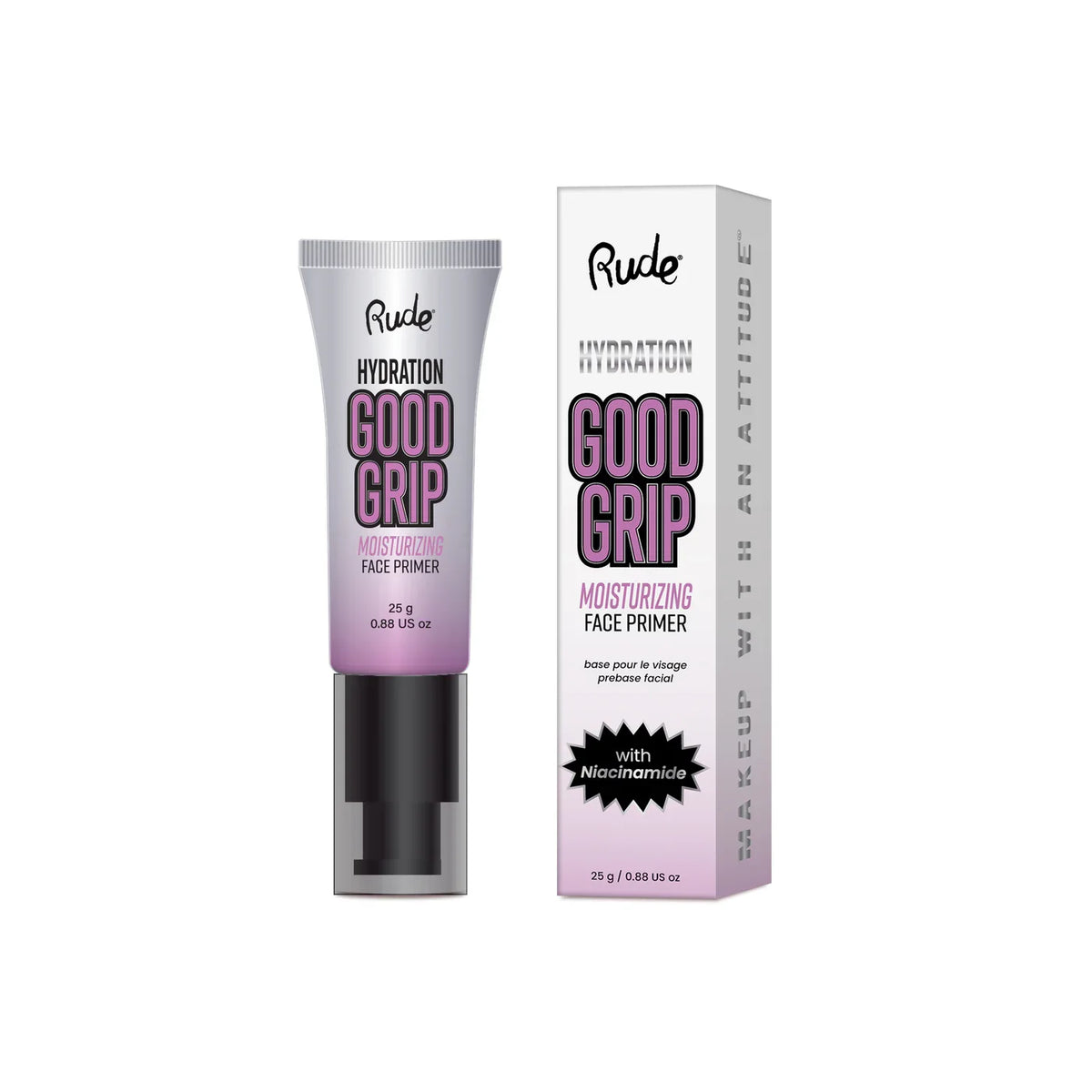 Rude Cosmetics Hydration Collection Good Grip Moisturizing Face Primer 25gm