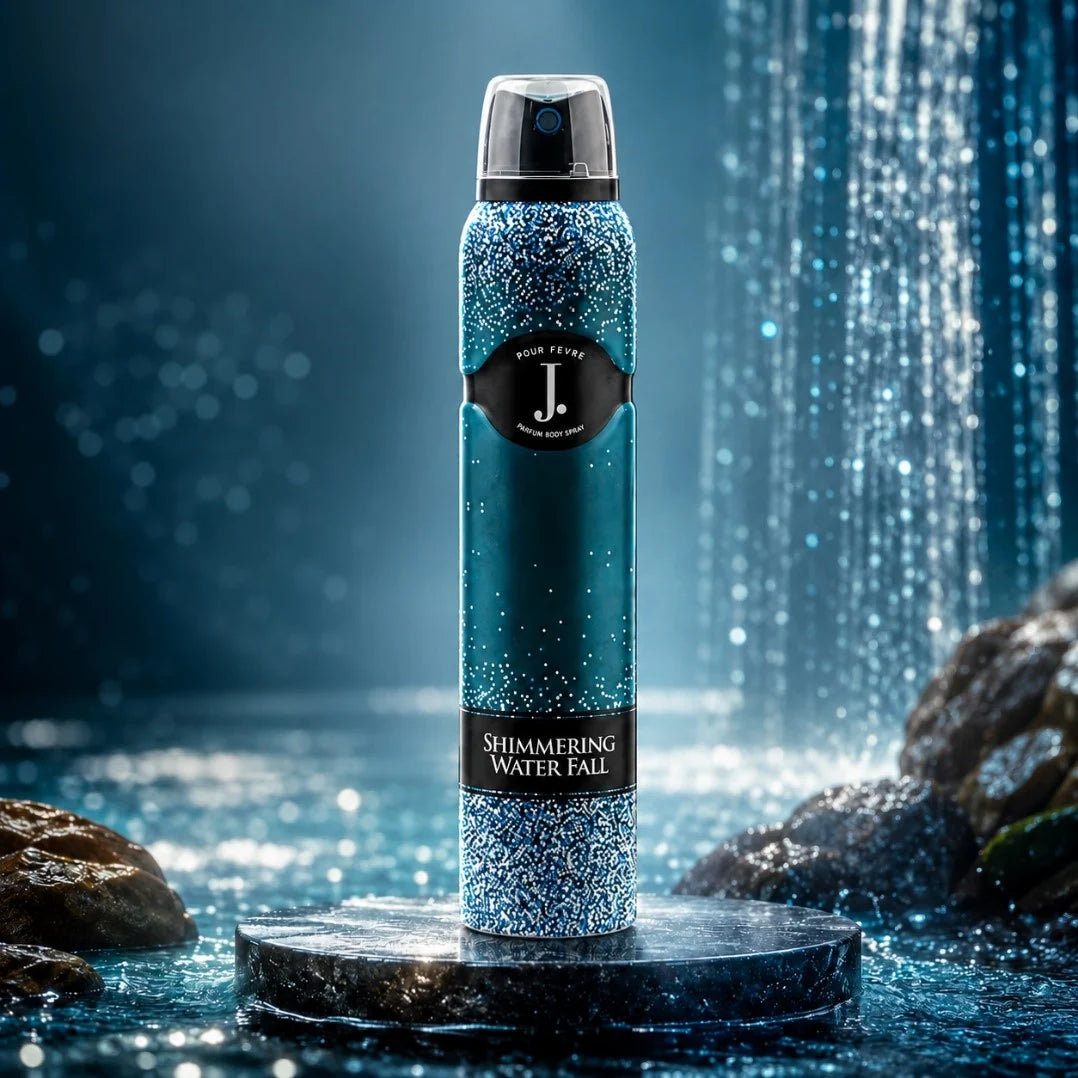 J. Shimmering Water Fall Perfume Body Spray-200ml