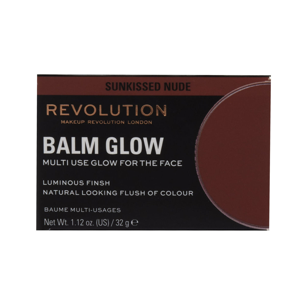 Makeup Revolution Balm Glow Sunkissed Nude 32gm