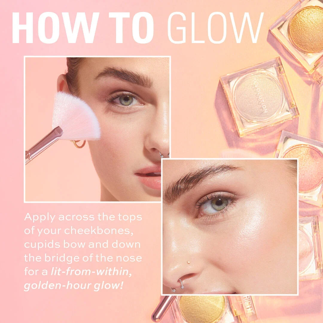 Makeup Revolution Beam Bright Highlighter Bronze Baddie