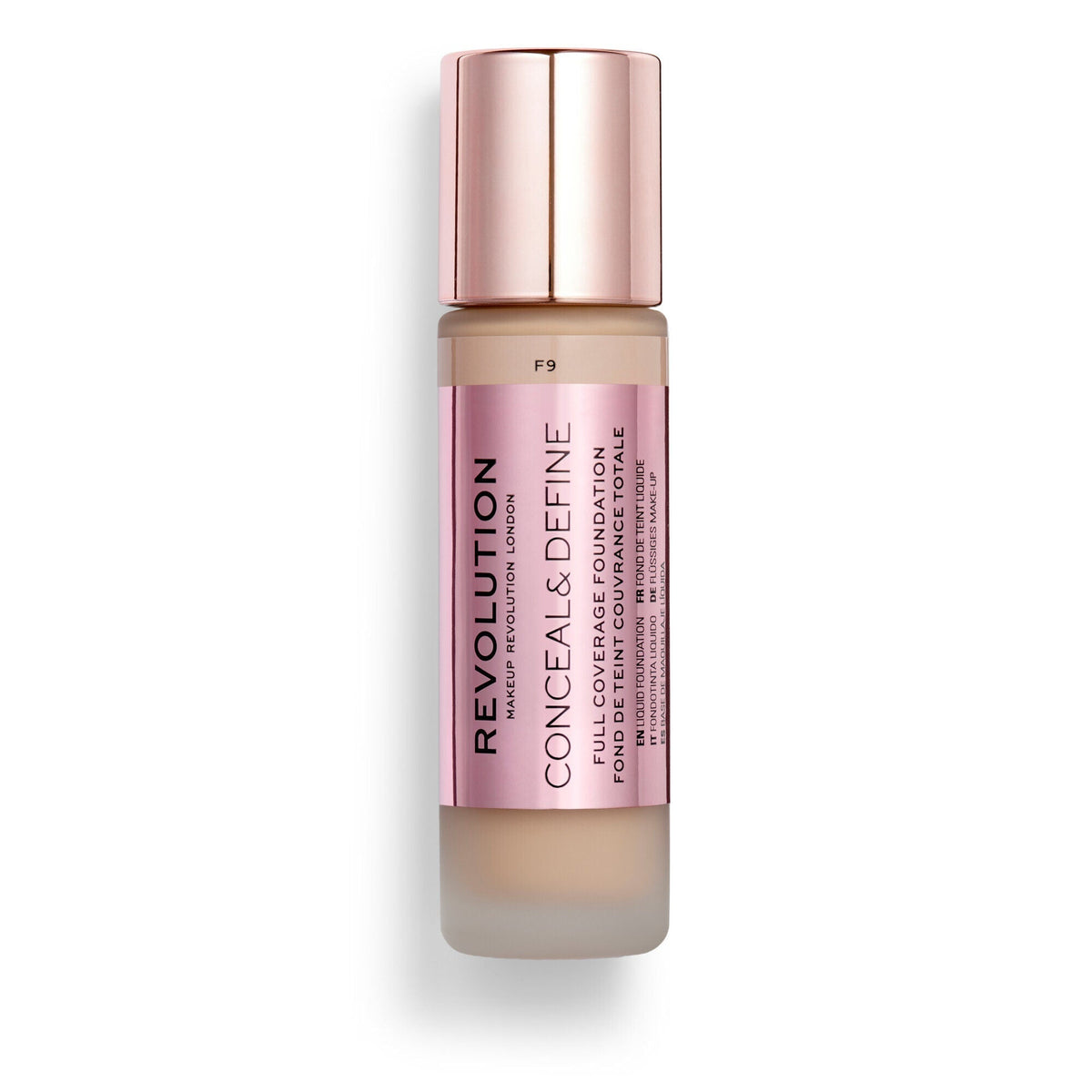 Makeup Revolution Conceal & Define Foundation F9 23 ml