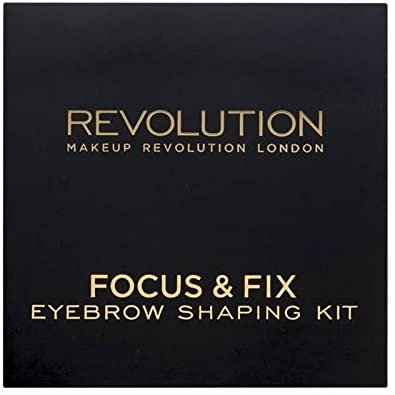 Makeup Revolution Focus & Fix Brow Kit Medium Dark
