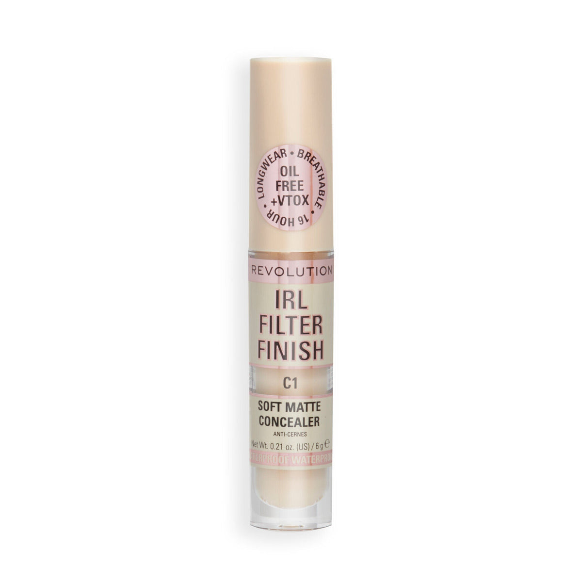 Makeup Revolution IRL Filter Finish Concealer C1 6gm