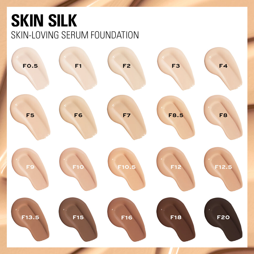 Makeup Revolution Skin Silk Serum Foundation F10.5 23ml