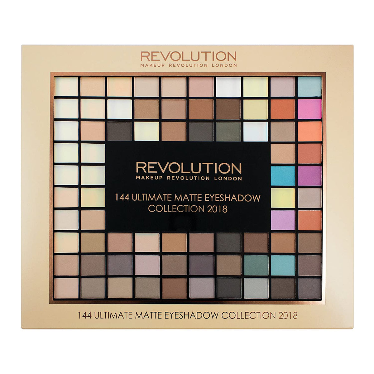 Makeup Revolution Ultimate 144 Eyeshadow Palette Matte 2018
