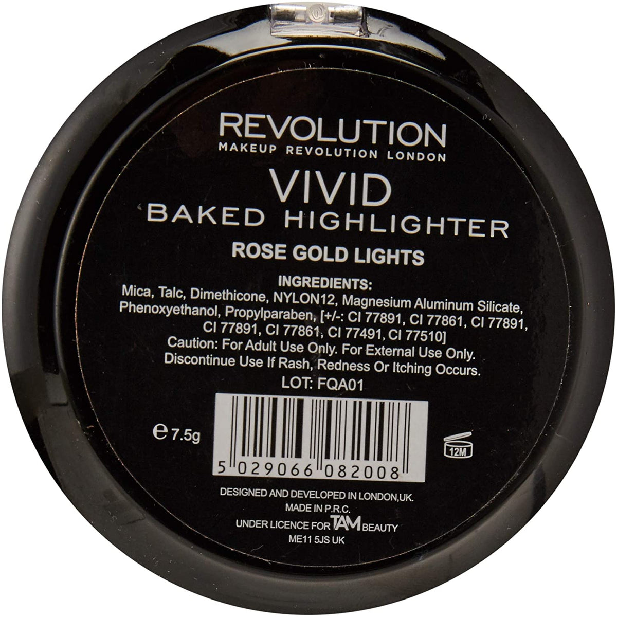 Makeup Revolution Vivid Baked Highlight Rose Gold Lights