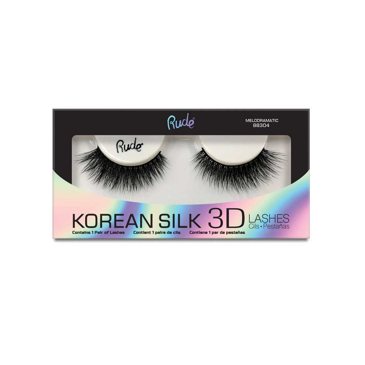 Rude Cosmetics Lush - Korean Silk 3D Lashes Melodramatic