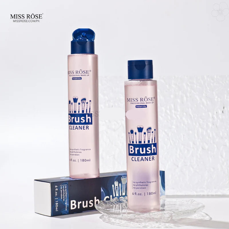 Miss Rose Brush and Puff Cleaner