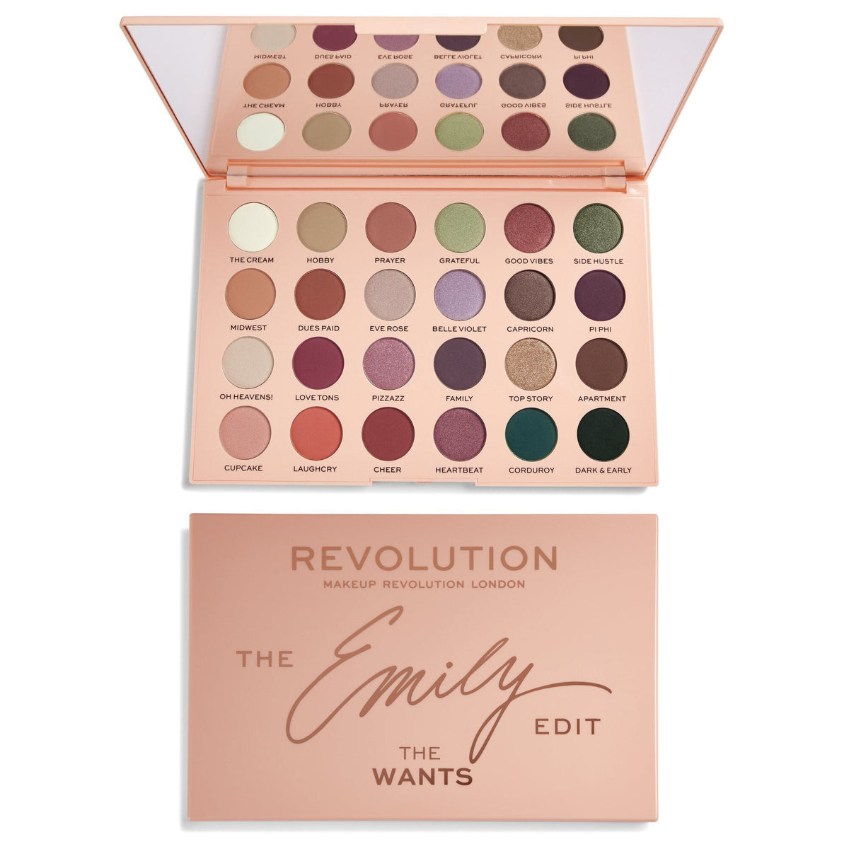Revolution X The Emily Edit – The Wants Palette
