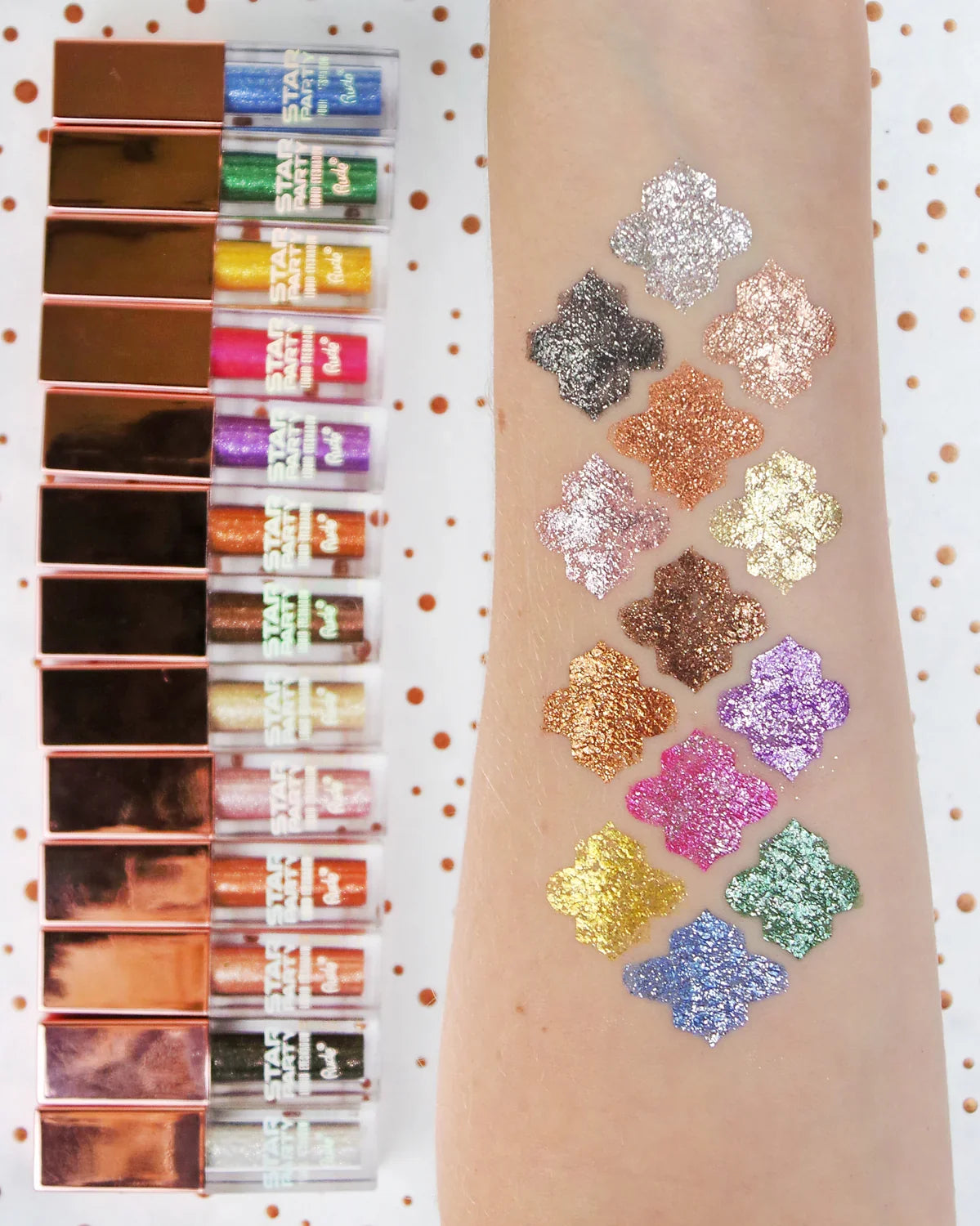 Rude Cosmetics Star Party Liquid Glitter Eyeshadow Supernova 3.5gm