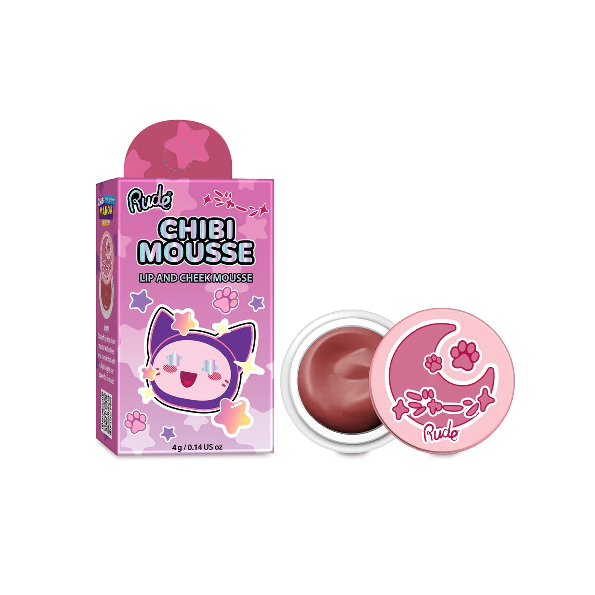 Rude Cosmetics Chibi Manga Collection Chibi Mousse Tada! 4gm
