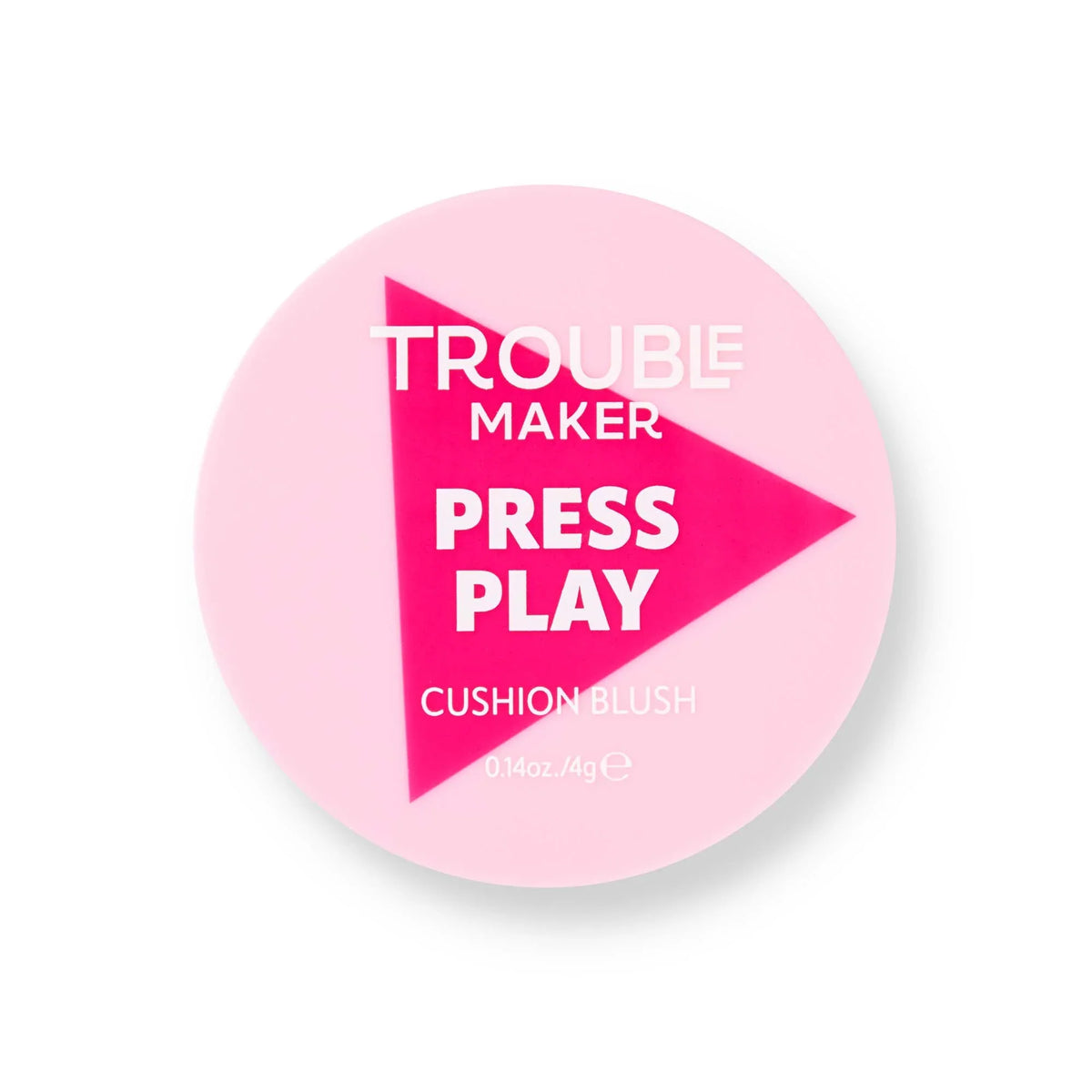 Trouble Maker Press Play Blush Cushion Double Tap Light Pink 4gm