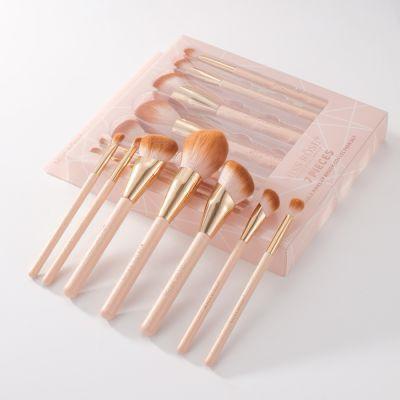 Miss Rose Marble Makeup Brushes Collection Set