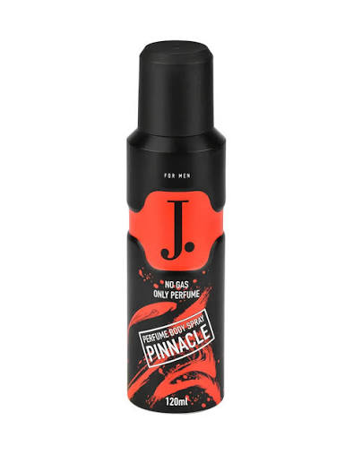 J. No Gas Perfume Body Spray – Pinnacle – 120ml