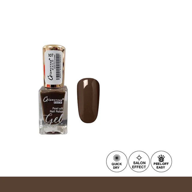 Glamorous Face Gel Peel Off Nail Polish (50 Colours)