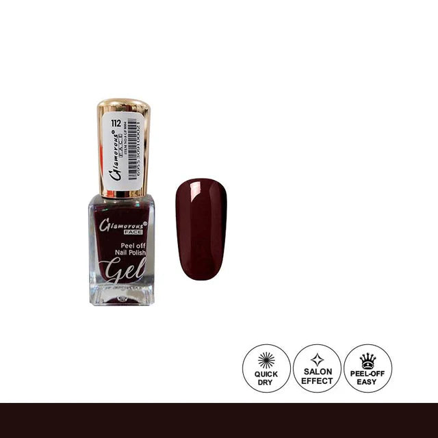 Glamorous Face Gel Peel Off Nail Polish (50 Colours)