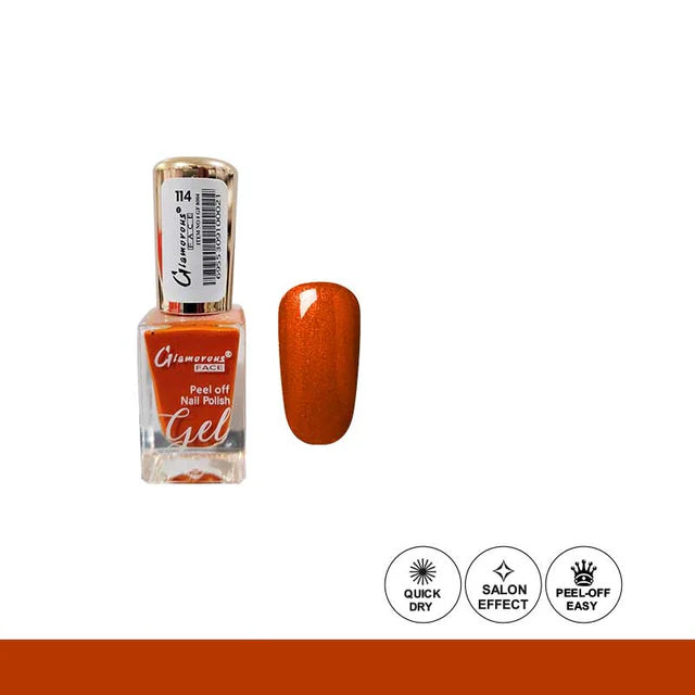 Glamorous Face Gel Peel Off Nail Polish (50 Colours)