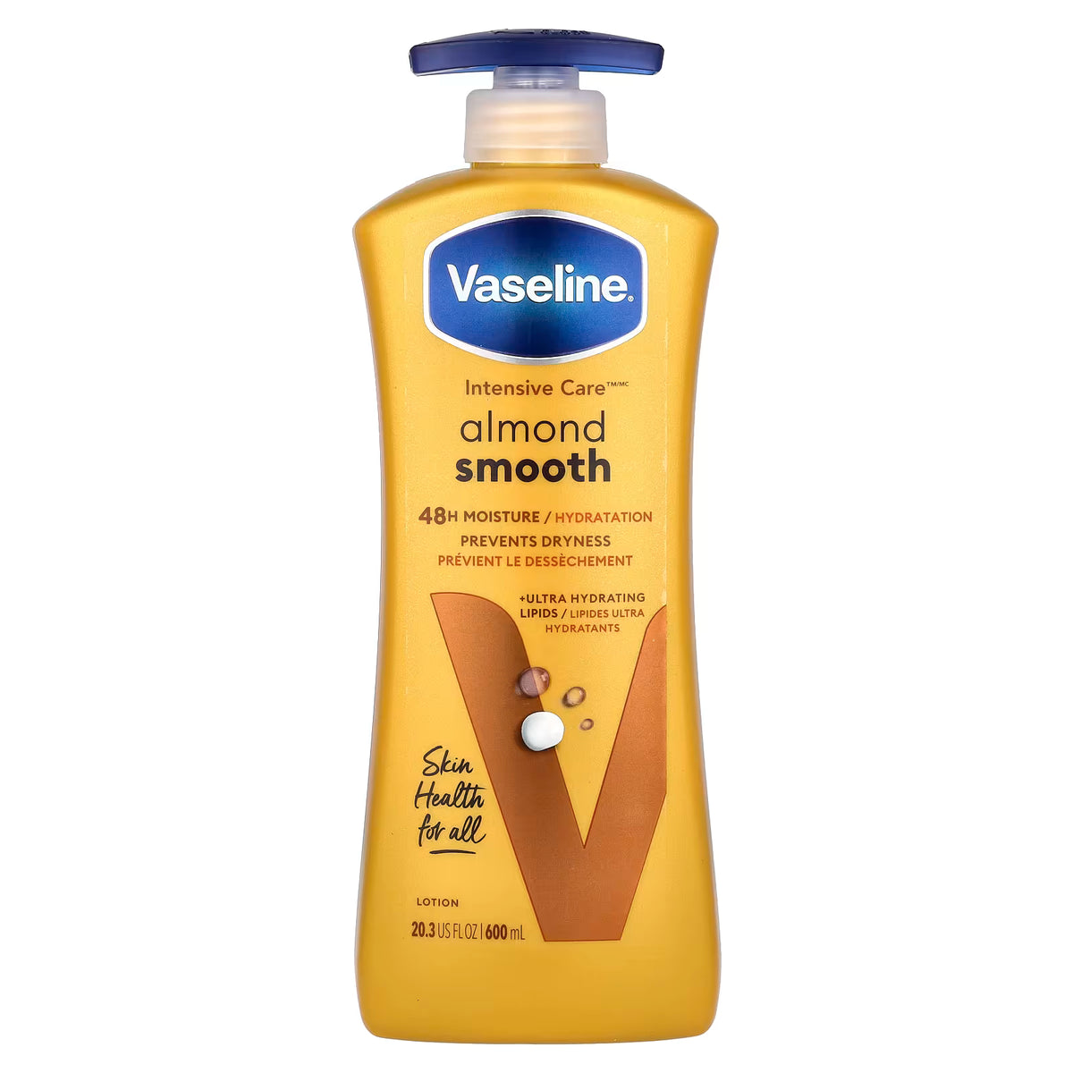 Vaseline - Body Lotion Intensive Care Almond Smooth 20.3Oz-600Ml (USA)