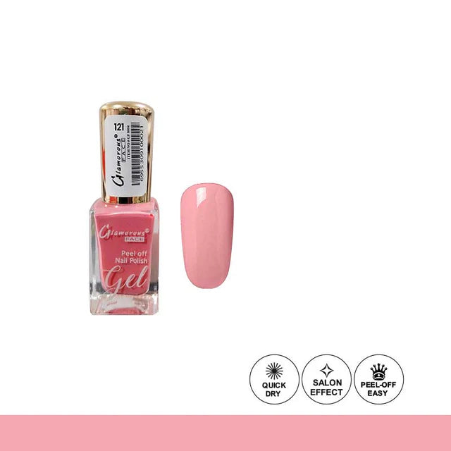 Glamorous Face Gel Peel Off Nail Polish (50 Colours)