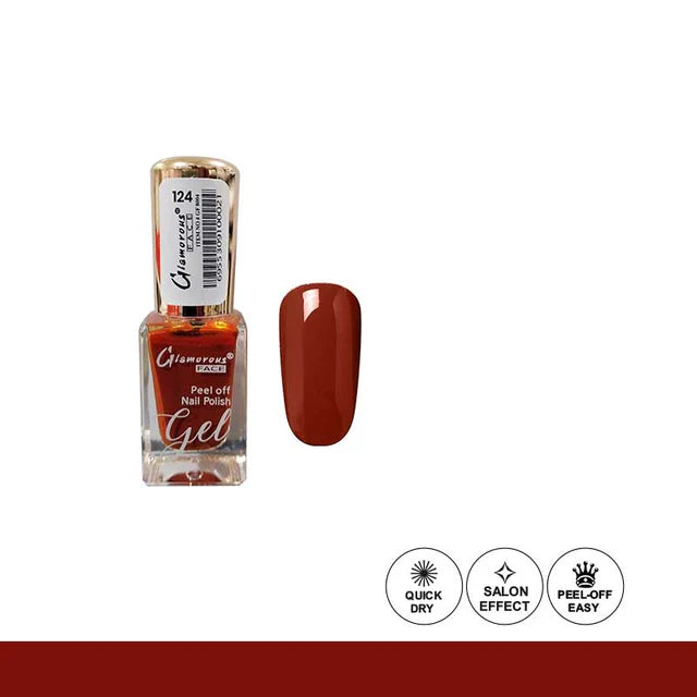 Glamorous Face Gel Peel Off Nail Polish (50 Colours)