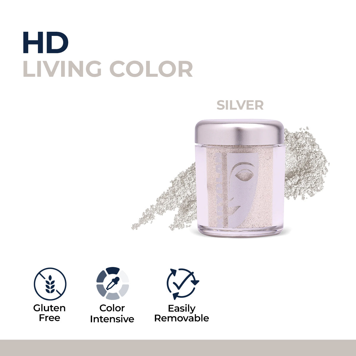 Kryolan - HD Living Color - Silver