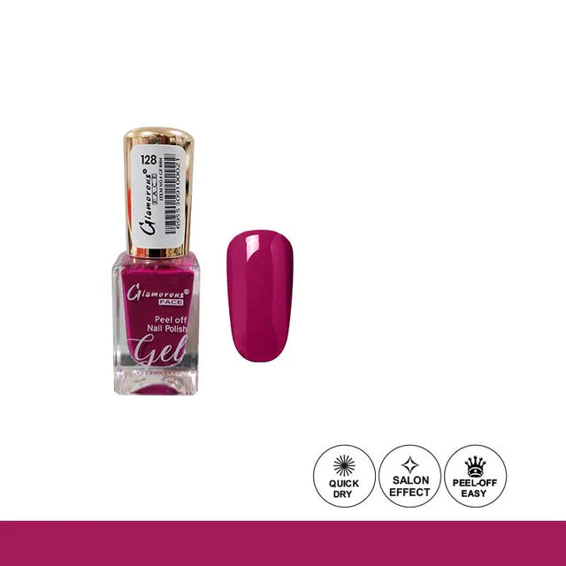Glamorous Face Gel Peel Off Nail Polish (50 Colours)
