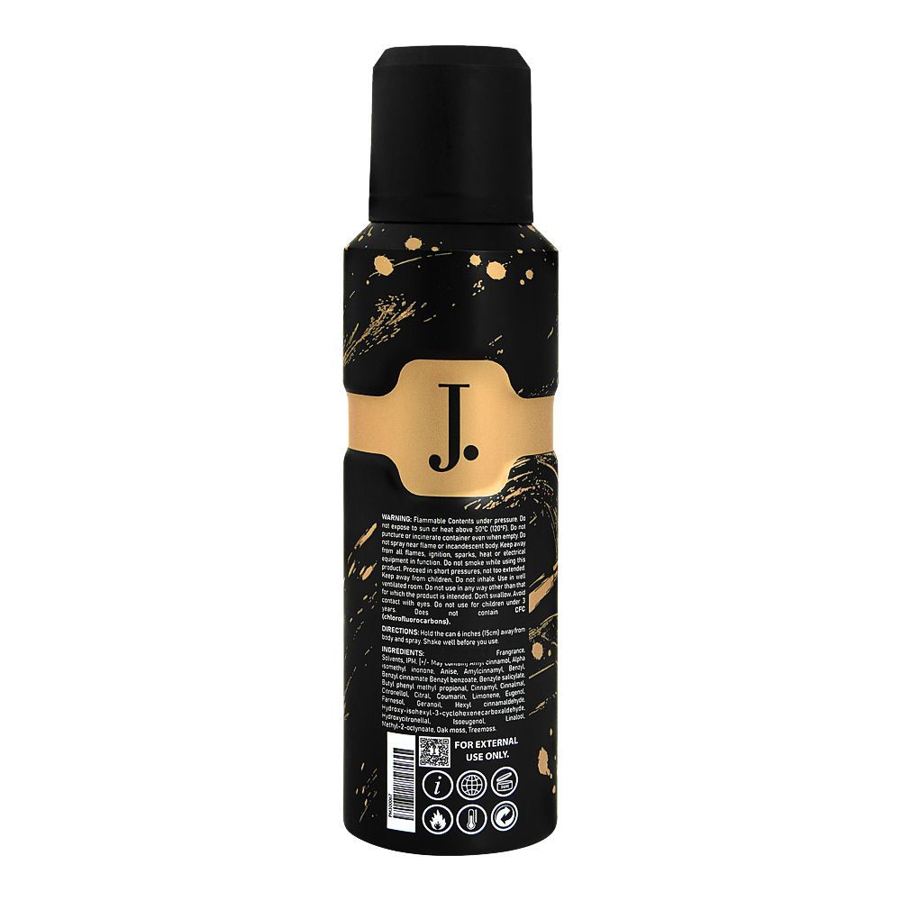 J. No Gas Perfume Body Spray – Rogue – 120ml