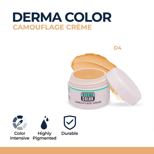 Kryolan - Derma Color Camouflage Creme - D4 4 gm