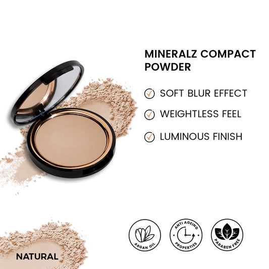 ST London - Mineralz Compact Powder - Natural