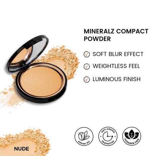 ST London - Mineralz Compact Powder - Nude