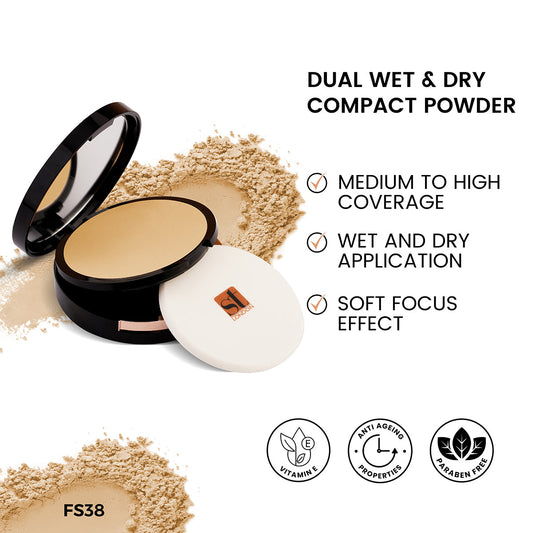 ST London - Dual Wet & Dry Compact Powder - FS 38