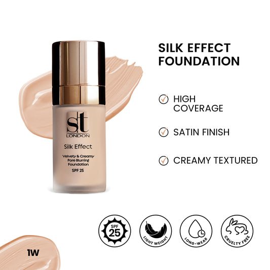ST London - Silk Effect Foundation - 1 W