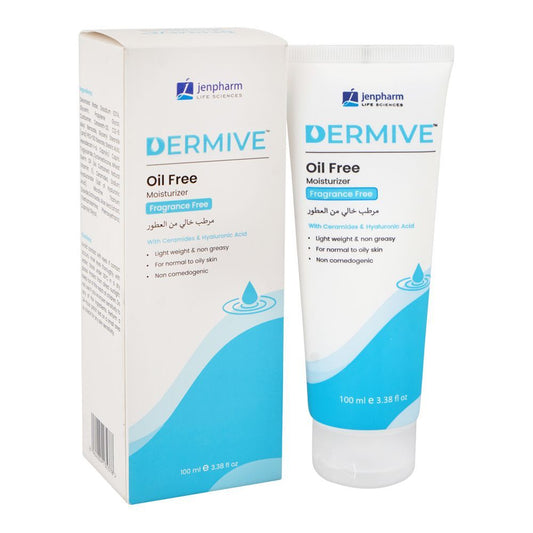 Jenpharm - Dermive Oil Free Fragrance Free Moisturizer Lotion - 100Ml