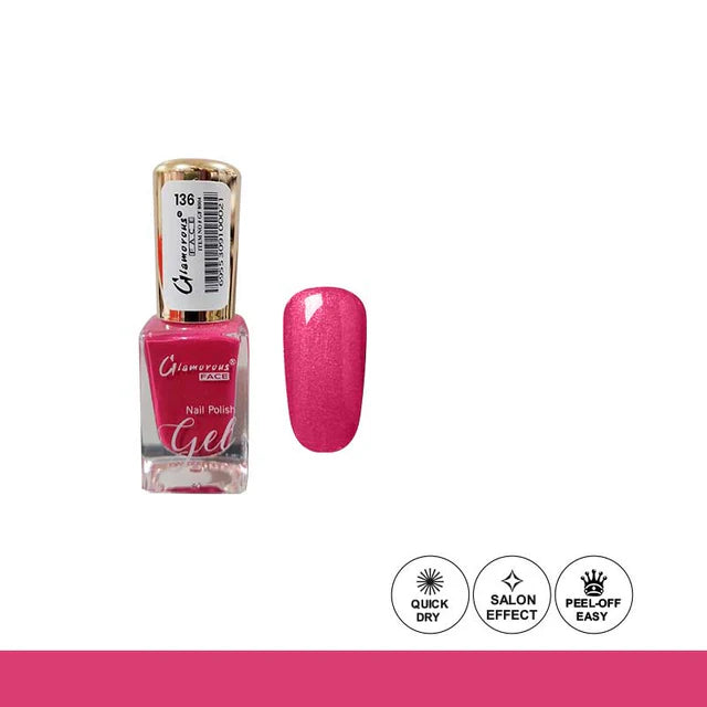 Glamorous Face Gel Peel Off Nail Polish (50 Colours)
