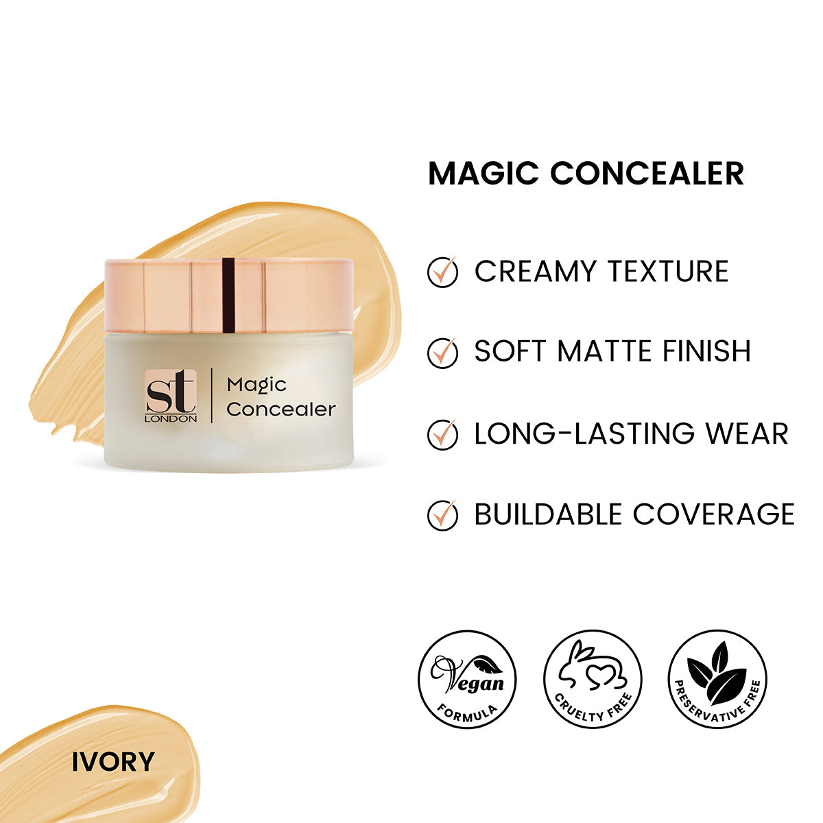 ST London - Magic Concealer- Ivory