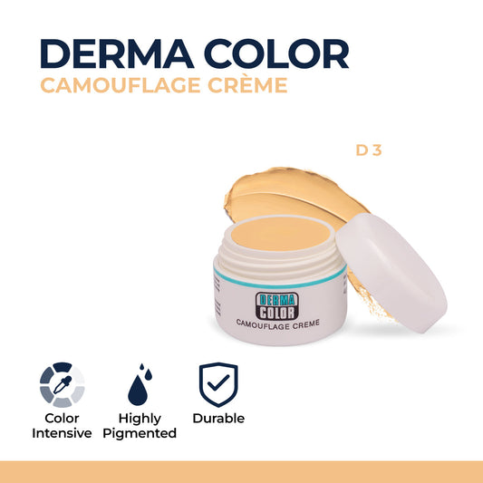 Kryolan - Derma Color Camouflage Creme - D3 4 gm