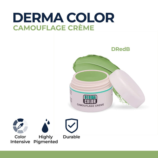 Kryolan - Derma Color Camouflage Creme - D RED B 4 gm