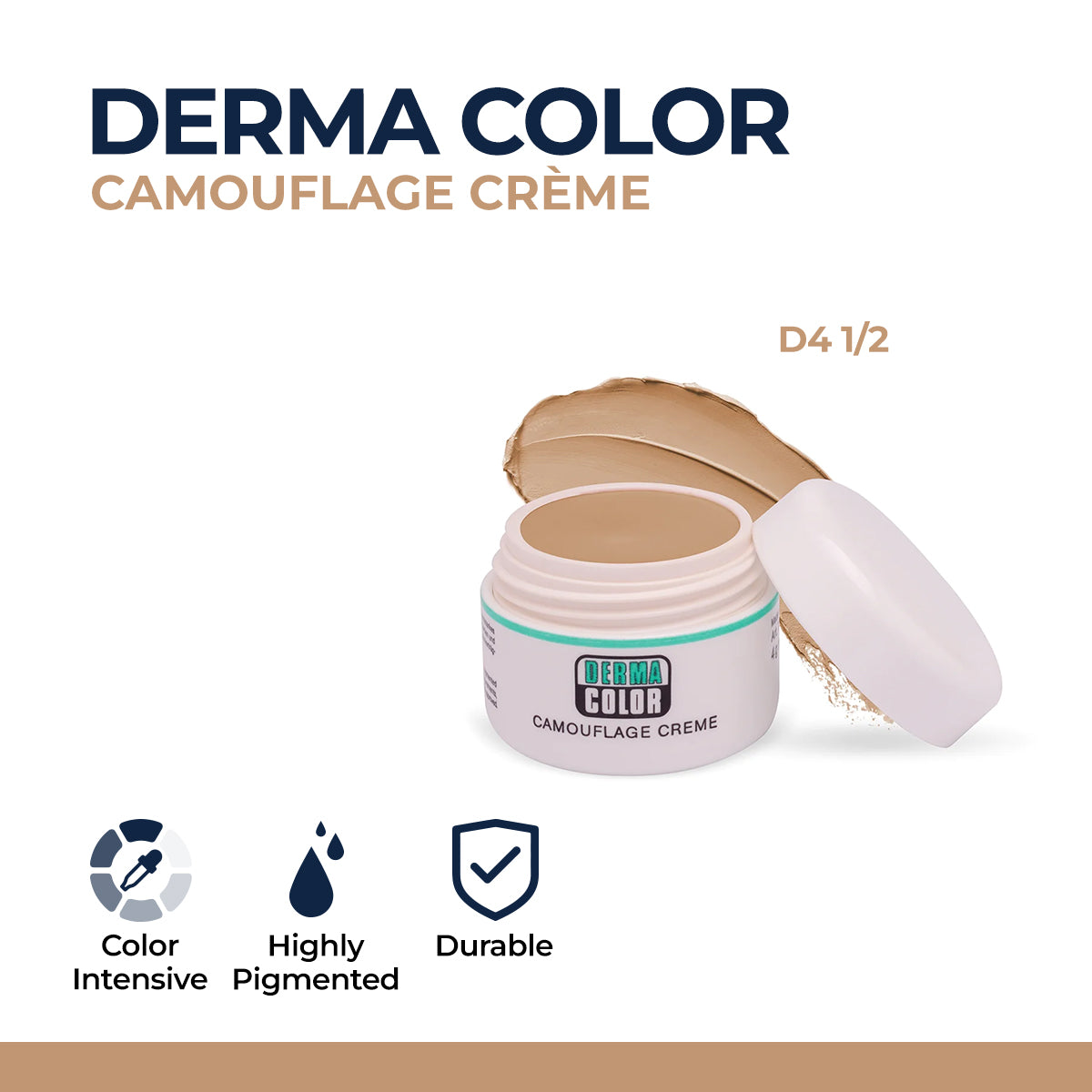 Kryolan - Dermacolor Camouflage Creme - D4½ 4gm