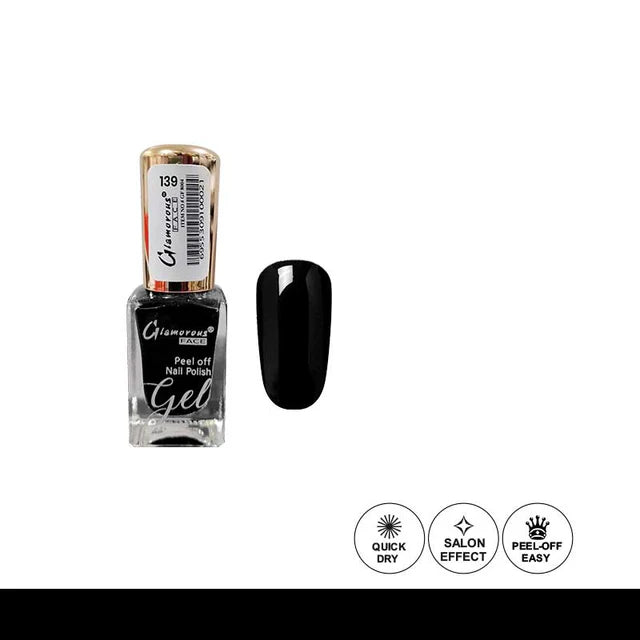 Glamorous Face Gel Peel Off Nail Polish (50 Colours)