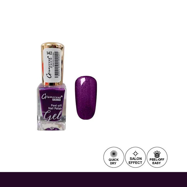 Glamorous Face Gel Peel Off Nail Polish (50 Colours)