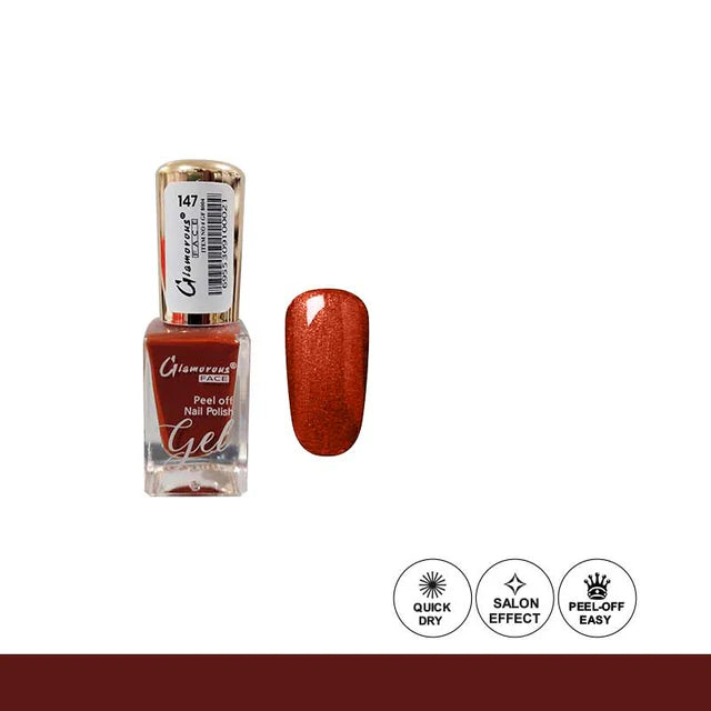 Glamorous Face Gel Peel Off Nail Polish (50 Colours)